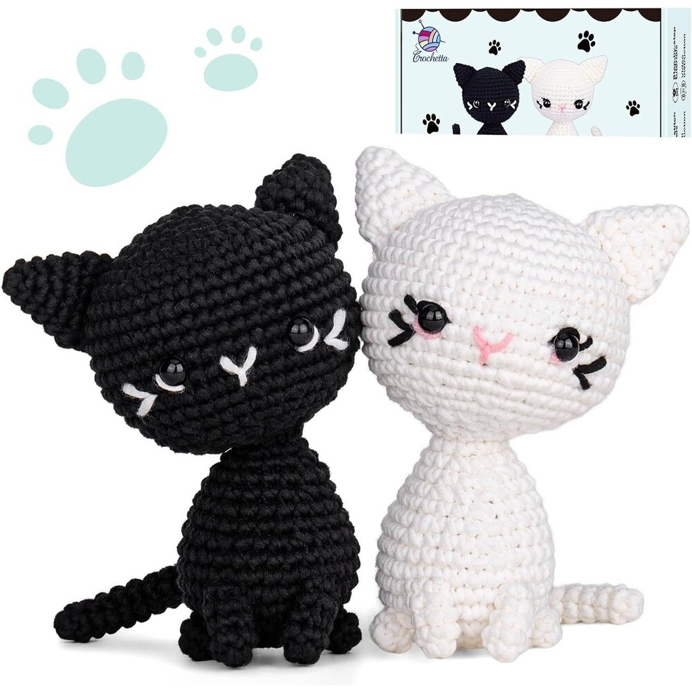 Crochet Kit for Beginners, Crochet Starter Kit with Step-by-Step Video Tutorials